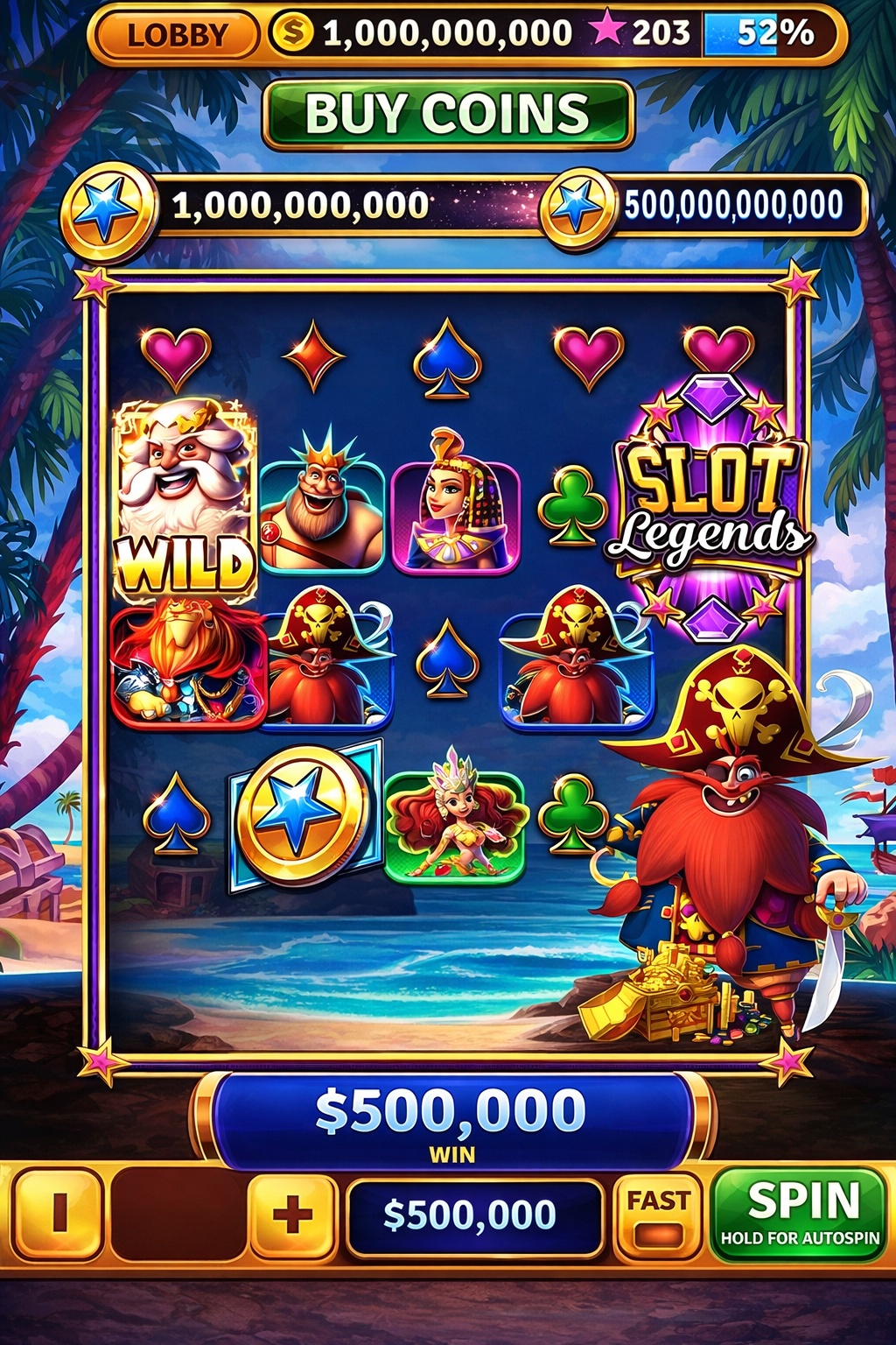 Zeslots Casino game
