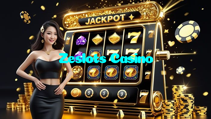 Zeslots Casino casino presented on mobile device in Pakistan with slots and live games